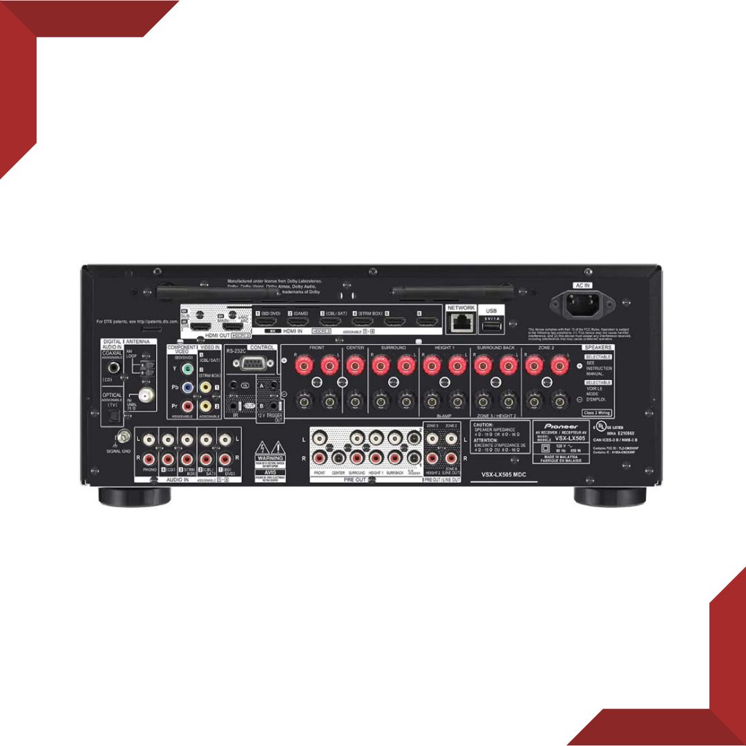 PIONEER VSX-LX505 ELITE AV Receiver – Alpha Audios